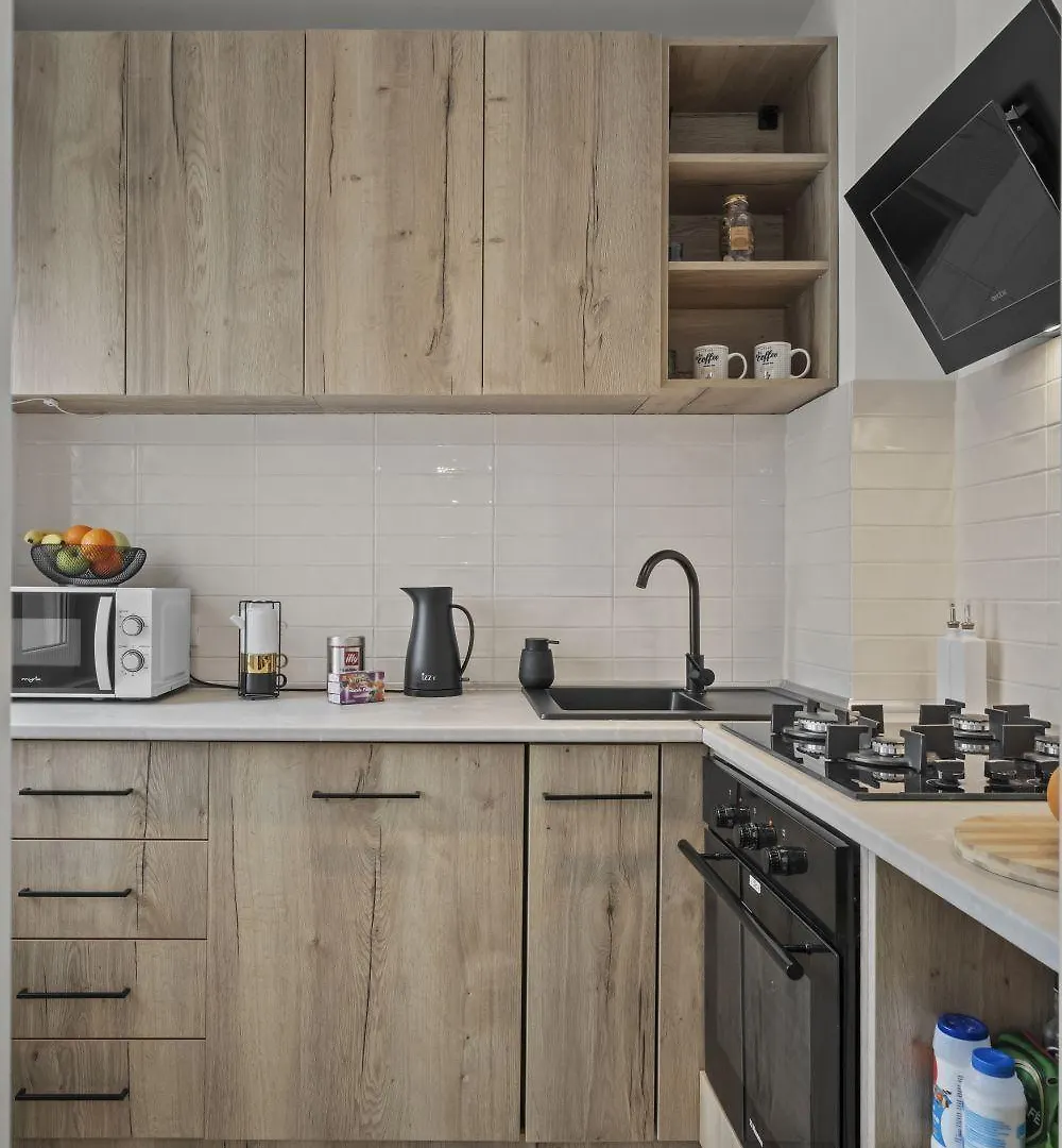 Apartment Urban View Studio - Free Parking - Metro Station - Self Check-In Bucharest Romania